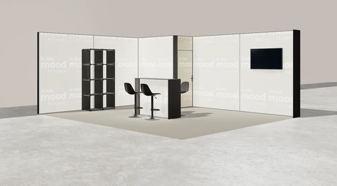 Stoisko w systemie M100 LED