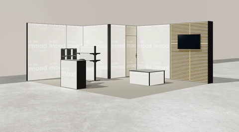 Stoisko w systemie M100 LED