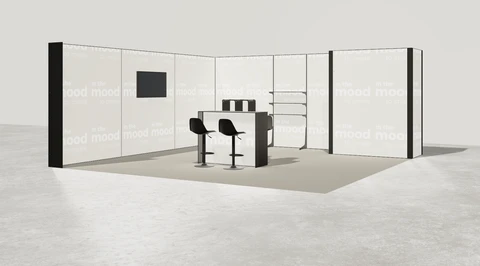 Stoisko w systemie M100 LED