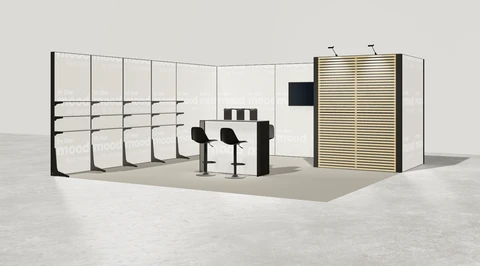 Stoisko w systemie M100 LED
