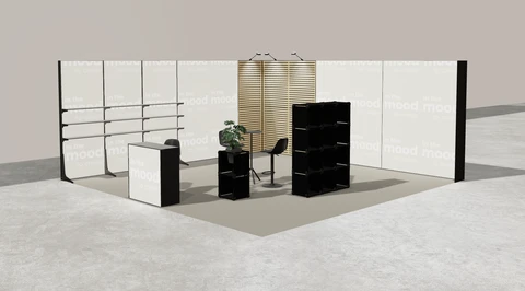Stoisko w systemie M100 LED
