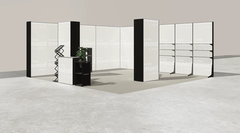 Stoisko w systemie M100 LED