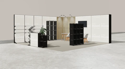 Stoisko w systemie M100 LED
