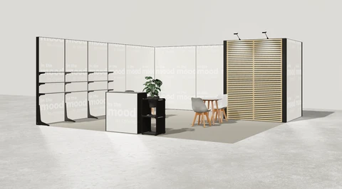 Stoisko w systemie M100 LED