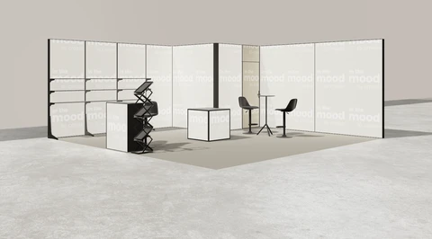 Stoisko w systemie M100 LED