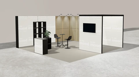 Stoisko w systemie M100 LED