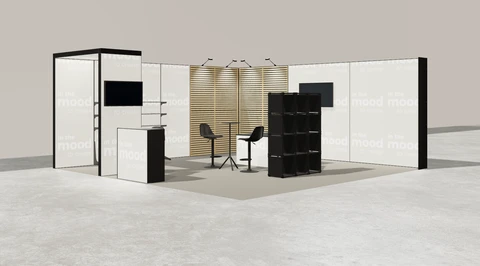 Stoisko w systemie M100 LED