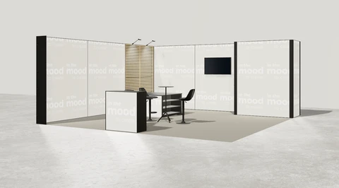 Stoisko w systemie M100 LED
