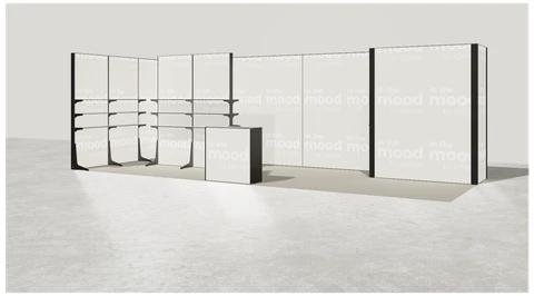 Stoisko w systemie M100 LED