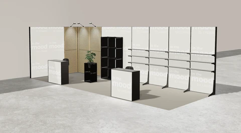 Stoisko w systemie M100 LED