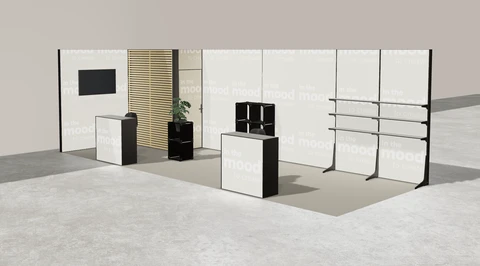Stoisko w systemie M100 LED