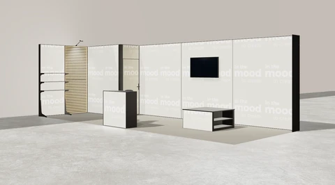 Stoisko w systemie M100 LED