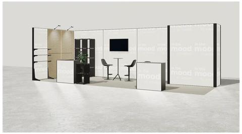 Stoisko w systemie M100 LED