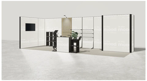 Stoisko w systemie M100 LED
