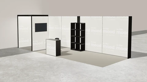 Stoisko w systemie M100 LED