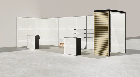 Stoisko w systemie M100 LED