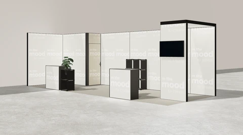 Stoisko w systemie M100 LED