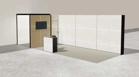 Stoisko w systemie M100 LED