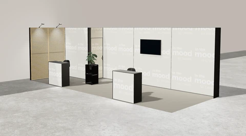 Stoisko w systemie M100 LED
