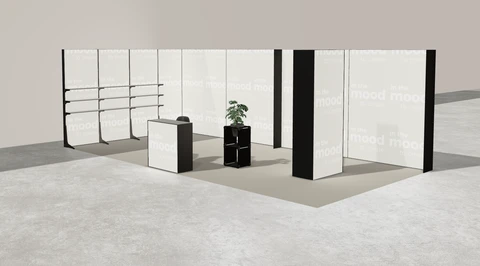Stoisko w systemie M100 LED
