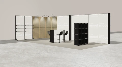 Stoisko w systemie M100 LED