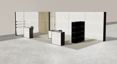 Stoisko w systemie M100 LED