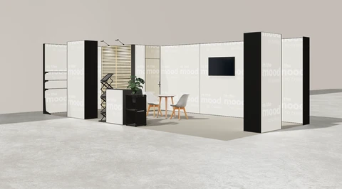 Stoisko w systemie M100 LED