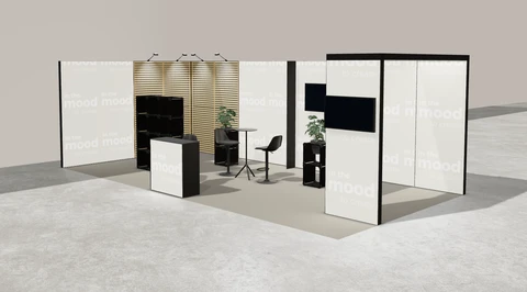Stoisko w systemie M100 LED