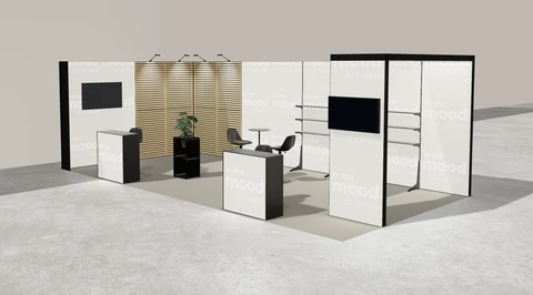 Stoisko w systemie M100 LED