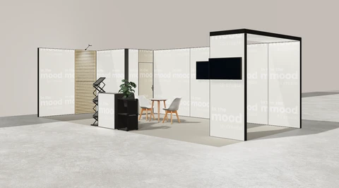 Stoisko w systemie M100 LED