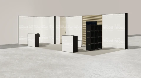 Stoisko w systemie M100 LED