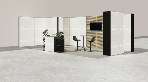 Stoisko w systemie M100 LED