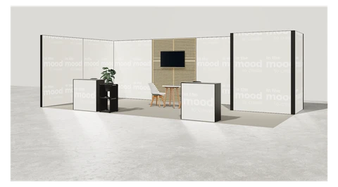 Stoisko w systemie M100 LED