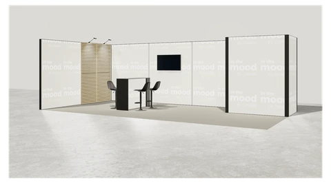 Stoisko w systemie M100 LED