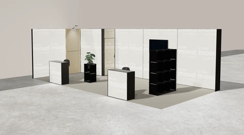 Stoisko w systemie M100 LED