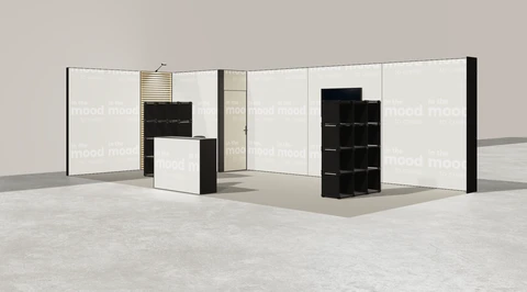 Stoisko w systemie M100 LED