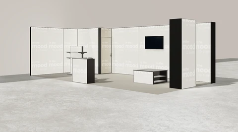 Stoisko w systemie M100 LED