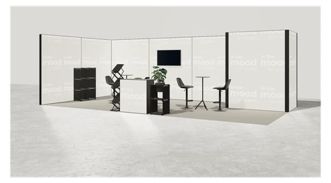 Stoisko w systemie M100 LED
