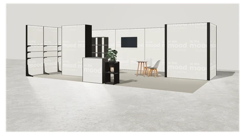 Stoisko w systemie M100 LED