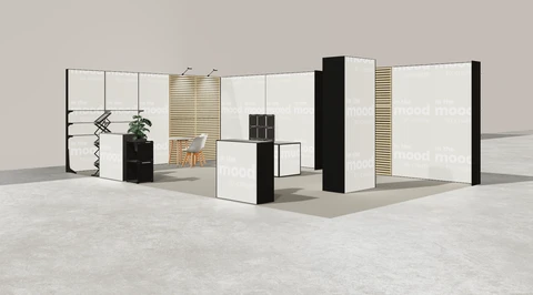 Stoisko w systemie M100 LED