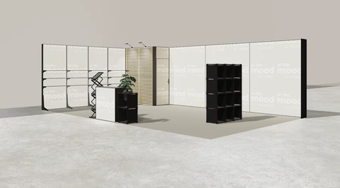 Stoisko w systemie M100 LED