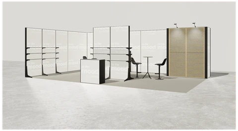 Stoisko w systemie M100 LED