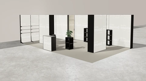 Stoisko w systemie M100 LED
