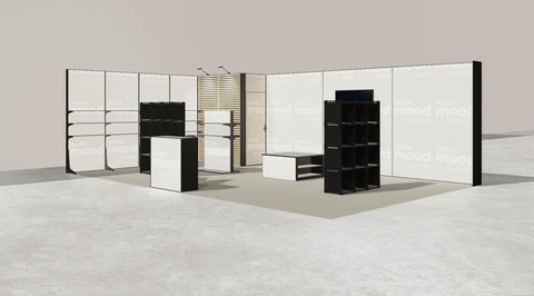 Stoisko w systemie M100 LED