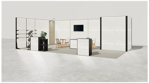 Stoisko w systemie M100 LED