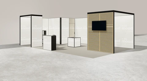 Stoisko w systemie M100 LED