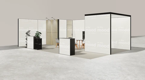 Stoisko w systemie M100 LED