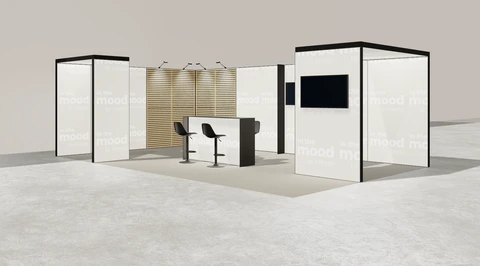 Stoisko w systemie M100 LED