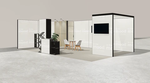 Stoisko w systemie M100 LED