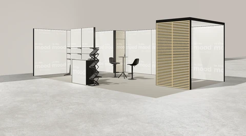 Stoisko w systemie M100 LED
